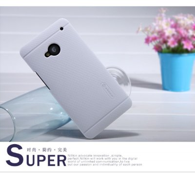 Пластикова накладка Nillkin Matte для HTC One + захисна плівка &mdash; eCase