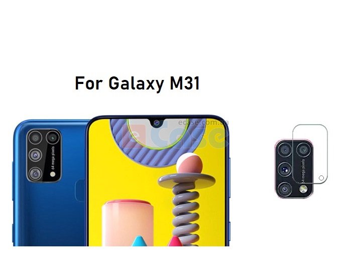 Защитное стекло для камеры Samsung Galaxy M31 фото 1 — eCase