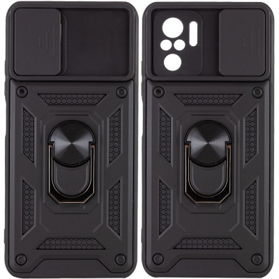 TPU+PC чехол Kvadratic Ring Gate для Xiaomi Redmi Note 10 — eCase