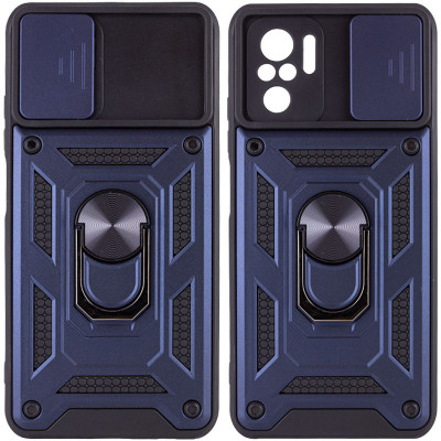 TPU+PC чехол Kvadratic Ring Gate для Xiaomi Redmi Note 10 — eCase