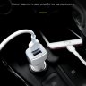 Автомобільний зарядний пристрій Hoco Z23 (grand style) 2 USB (2.4 A) фото 2 — eCase