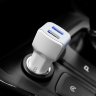 Автомобільний зарядний пристрій Hoco Z23 (grand style) 2 USB (2.4 A) фото 3 — eCase