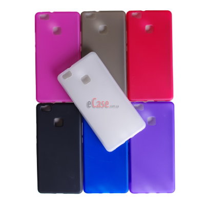 TPU накладка для Huawei P9 Lite (матовый, однотонный) — eCase