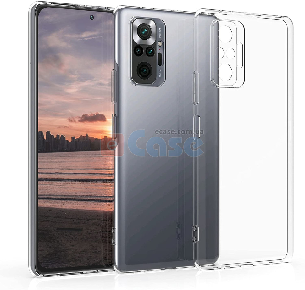 Прозорий TPU чохол Start Full Camera 1.5 мм для Xiaomi Redmi Note 10 Pro Max фото 1 — eCase