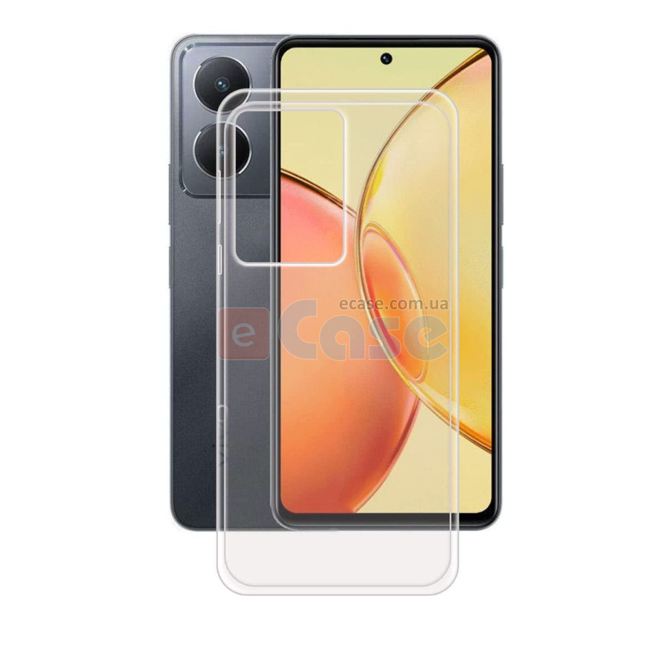Силиконовый чехол для Vivo Y36 (Crystal Clear) фото 1 — eCase
