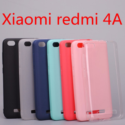 TPU накладка Matte для Xiaomi Redmi 4A (однотонная) — eCase