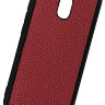 ТПУ накладка для Meizu M6 "Cover Flotar" (с вставкой из натуральной кожи) фото 6 — eCase
