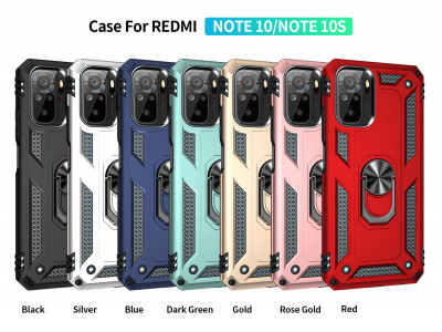 TPU+PC чехол Kvadratic для Xiaomi Redmi Note 10 — eCase