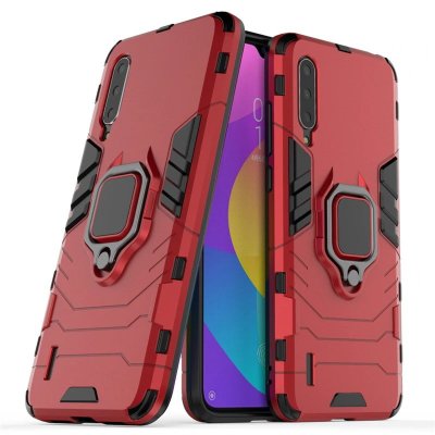 Ударопрочная накладка с подставкой и TPU бампером для Xiaomi Mi 9 Lite — eCase