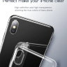 ТПУ накладка (прозрачная) Baseus Basic для iPhone Xs фото 1 — eCase