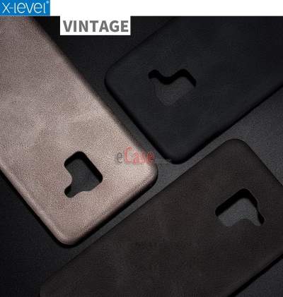 Шкіряна накладка X-level Vintage для Samsung Galaxy A8 Plus 2018 A730F — eCase