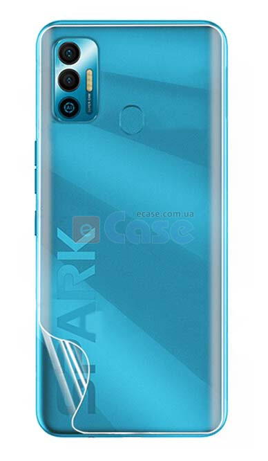Гідрогелева плівка на камеру та задню панель HD Clear для Tecno Spark 6 Go фото 1 — eCase