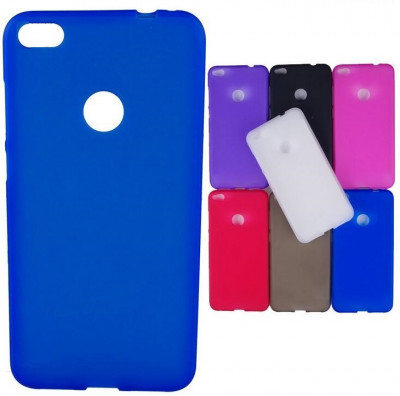 TPU накладка для Huawei Y6 Pro 2017 (матовая, однотонная) — eCase