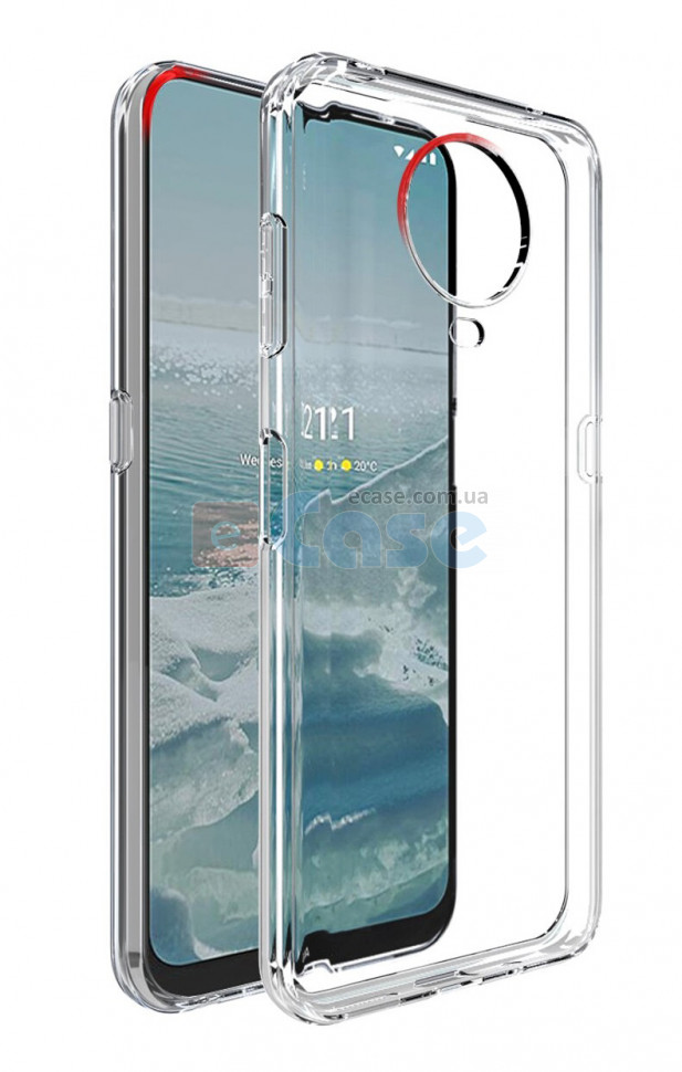 Прозрачная ТПУ накладка для Nokia G20 EXELINE Crystal (Strong 0,5мм) фото 1 — eCase