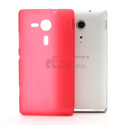 TPU накладка для Sony Xperia S (LT26i) (матовий, однотонний) — eCase