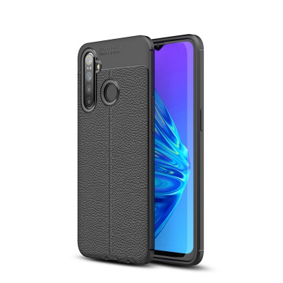 ТПУ накладка Leather для Realme 6i — eCase
