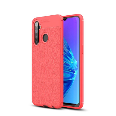 ТПУ накладка Leather для Realme 6i — eCase