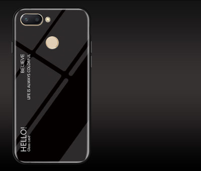 Накладка TPU + Glass Colorful для Xiaomi Redmi 6 — eCase