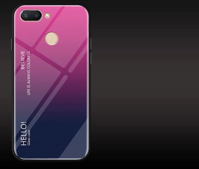 Накладка TPU + Glass Colorful для Xiaomi Redmi 6 — eCase