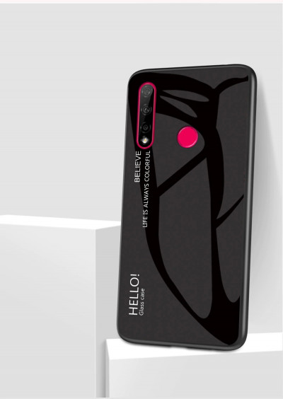 Накладка TPU + Glass Colorful для Huawei Y6p — eCase