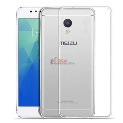 Прозора ТПУ накладка для Meizu M5S (Crystal Clear) — eCase