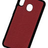 ТПУ накладка для Samsung M205F Galaxy M20 "Cover Flotar" (с вставкой из натуральной кожи) фото 6 — eCase