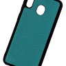 ТПУ накладка для Samsung M205F Galaxy M20 "Cover Flotar" (с вставкой из натуральной кожи) фото 7 — eCase