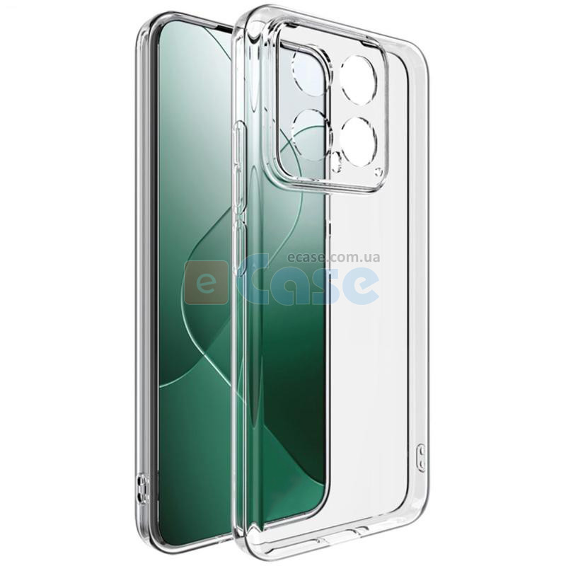 Прозорий TPU чохол Start Full Camera 1.5 мм для Xiaomi 14T Pro фото 1 — eCase