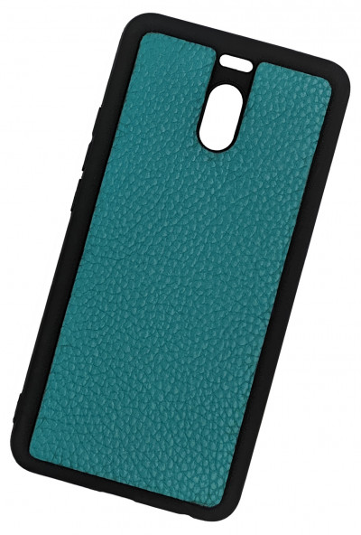 ТПУ накладка для Meizu M6 Note &quot;Cover Flotar&quot; (с вставкой из натуральной кожи) — eCase