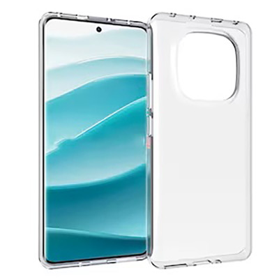 Силіконовий чохол для Xiaomi Poco X7 (Crystal Clear) — eCase
