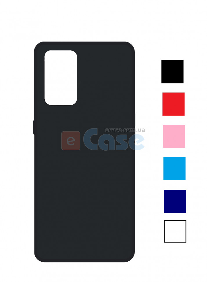TPU чехол Matte для Oppo Reno 5 4G (однотонный) фото 1 — eCase