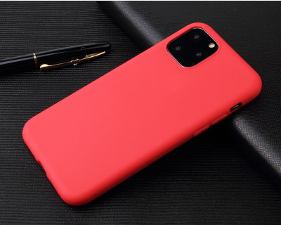 TPU накладка Matte для iPhone 11 Pro Max (однотонная) &mdash; eCase