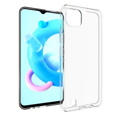Силіконовий чохол для Realme C11 2021 (Crystal Clear) — eCase