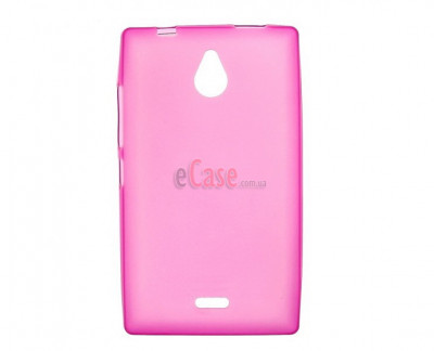 TPU накладка для Nokia X2 (матовый, однотонный) — eCase