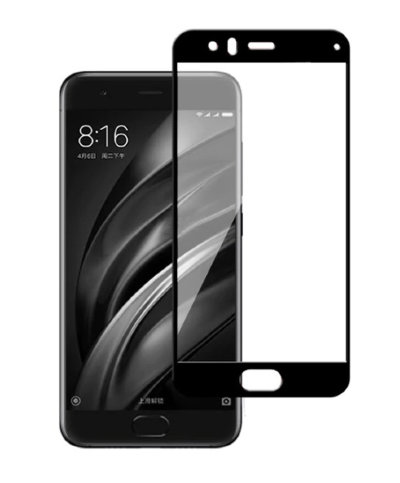 Захисне скло Full Glue Color для Xiaomi Mi6 — eCase