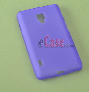 TPU накладка для LG P713 Optimus L7 II (матовий, однотонний) &mdash; eCase
