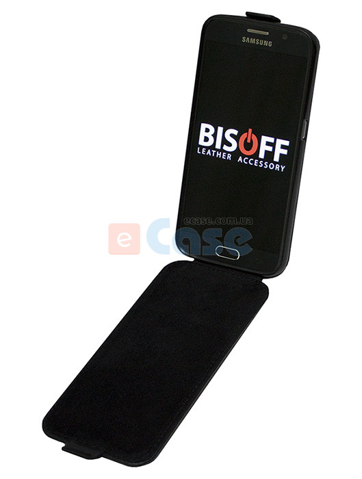 Кожаный чехол для Samsung Galaxy A34 5G BiSOFF "VPrime" (флип) фото 1 — eCase