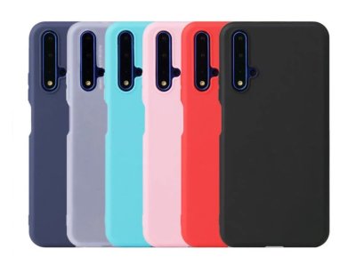 TPU чехол Matte для Huawei Honor 20 (однотонный) — eCase