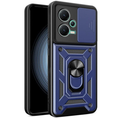 TPU+PC чохол Kvadratic Ring Gate для Xiaomi Poco X5 5G &mdash; eCase