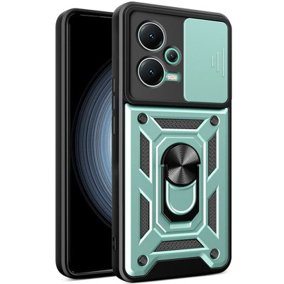 TPU+PC чохол Kvadratic Ring Gate для Xiaomi Poco X5 5G &mdash; eCase