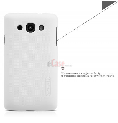 Пластикова накладка Nillkin Matte для LG L60 X145 + захисна плівка — eCase
