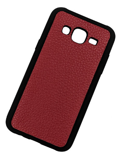 ТПУ накладка для Samsung J500H Galaxy J5 &quot;Cover Flotar&quot; (с вставкой из натуральной кожи) — eCase