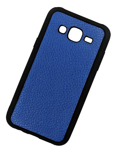 ТПУ накладка для Samsung J500H Galaxy J5 &quot;Cover Flotar&quot; (с вставкой из натуральной кожи) — eCase