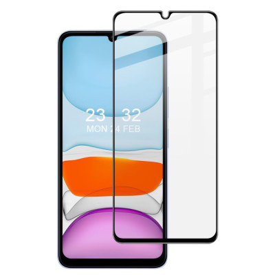 Захисне скло 5D (на весь екран) з кольоровою рамкою для Xiaomi Poco C75 — eCase