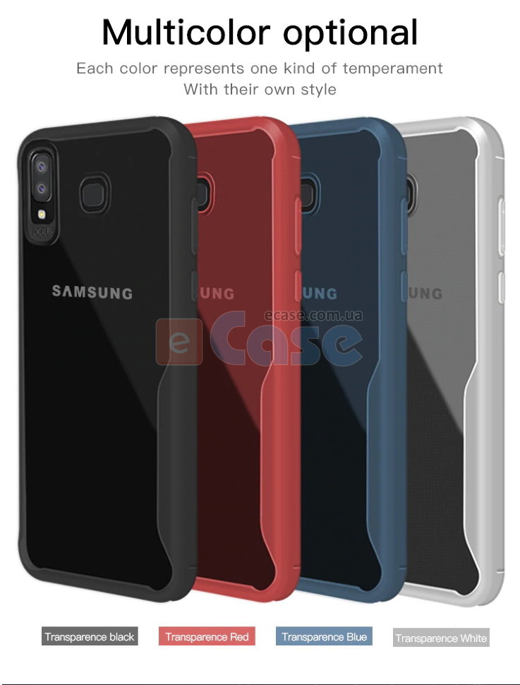 ТПУ накладка Focus Case для Samsung Galaxy A50s A507F фото 1 — eCase