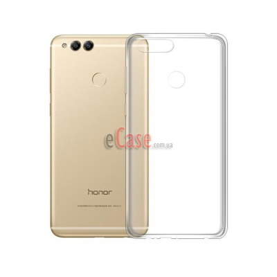 Прозрачная ТПУ накладка для Huawei Honor 7x (Crystal Clear) — eCase