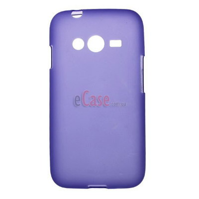 TPU накладка для Samsung G313HD Galaxy Ace 4 Duos (матовый, однотонный) — eCase
