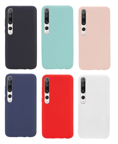 TPU чохол Matte для Xiaomi Mi 10 (однотонний) — eCase