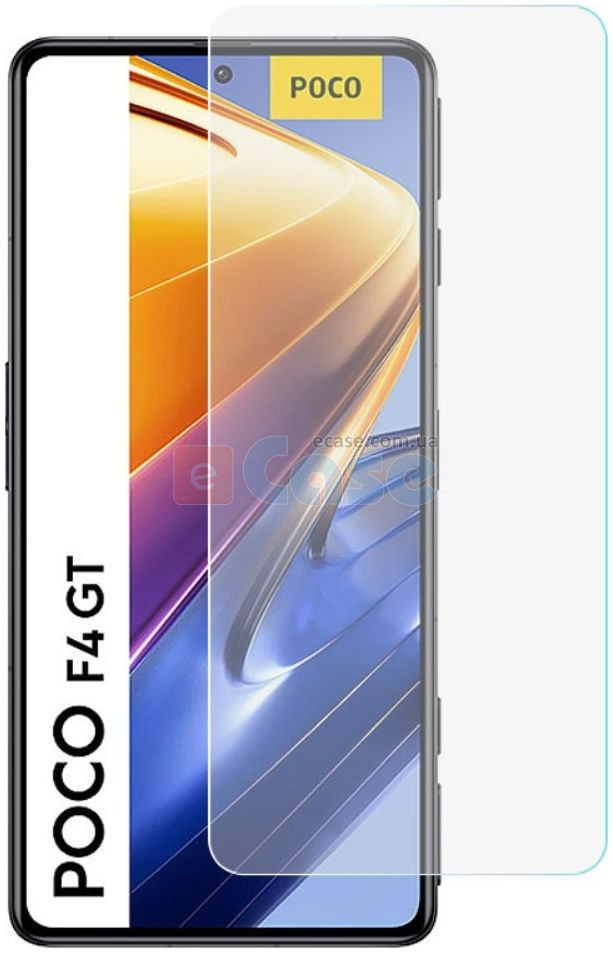 Защитное стекло для Xiaomi Poco F4 GT (Tempered Glass) фото 1 — eCase