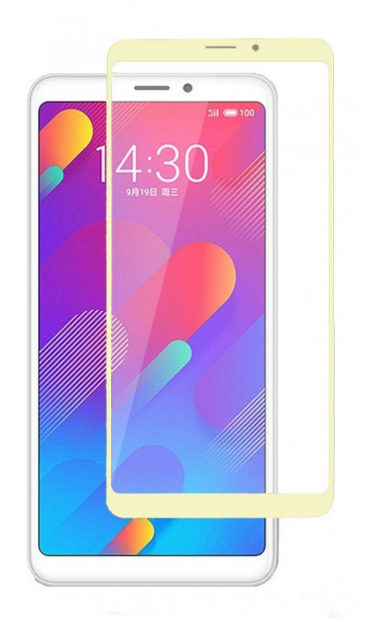 Защитное стекло 3D Full-screen Color Frame для Meizu M8 — eCase